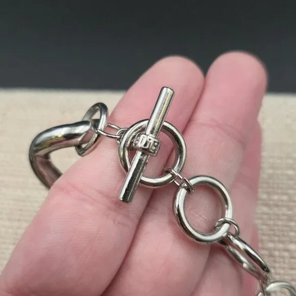 19 Inch Pavé & Quatro Guess Brand Necklace B1017 - Picture 5 of 7